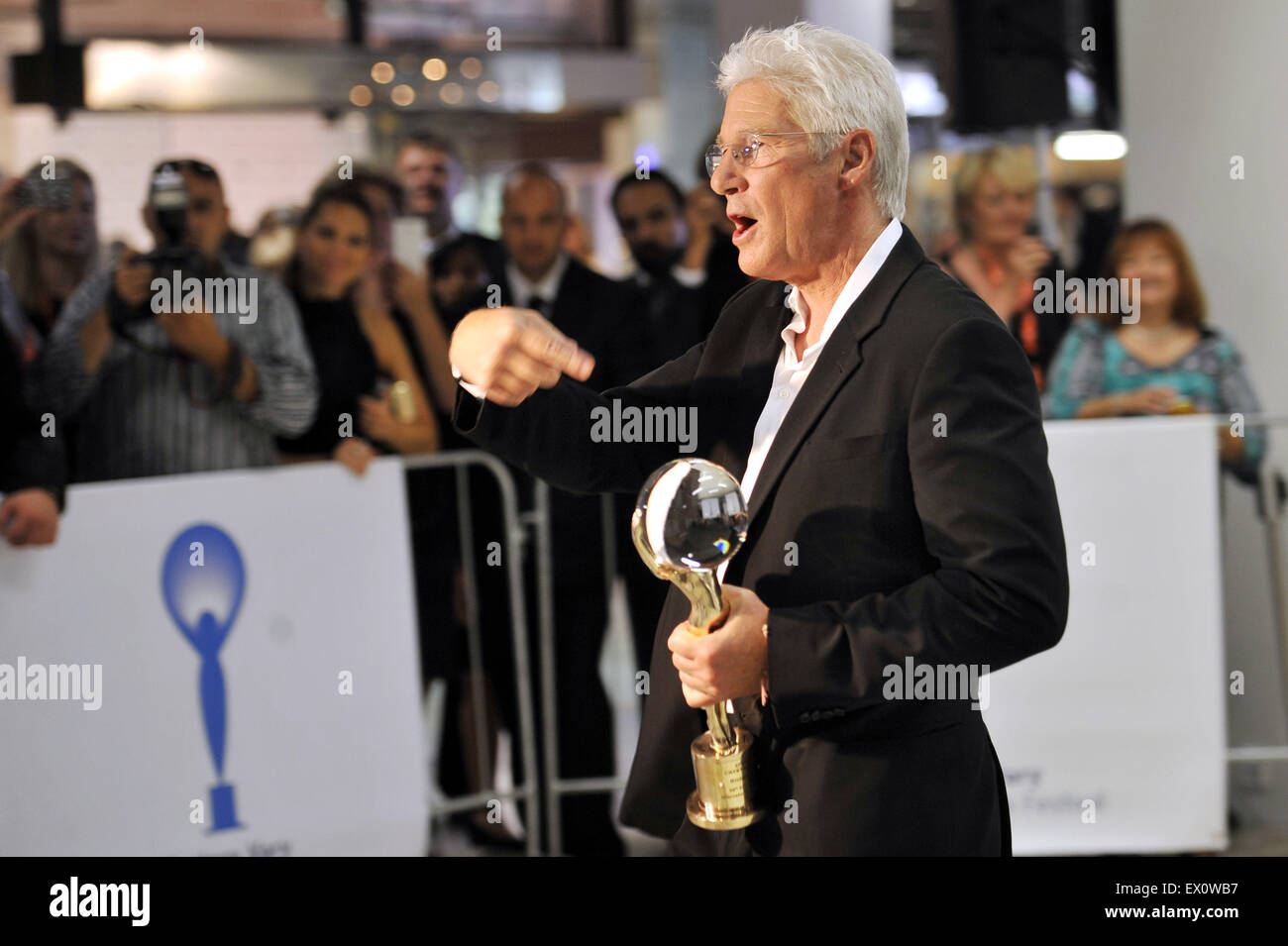 Karlovy Vary, Czech Republic, 03rd July, 2015. U.S. film star Richard