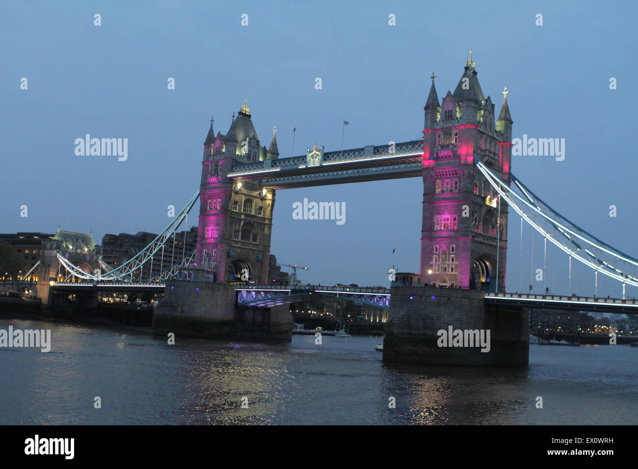 Featuring Pink Tower Bridge Where London United Kingdom When 02 May Featuring Pink Tower Bridge Where London United Kingdom When 02 May