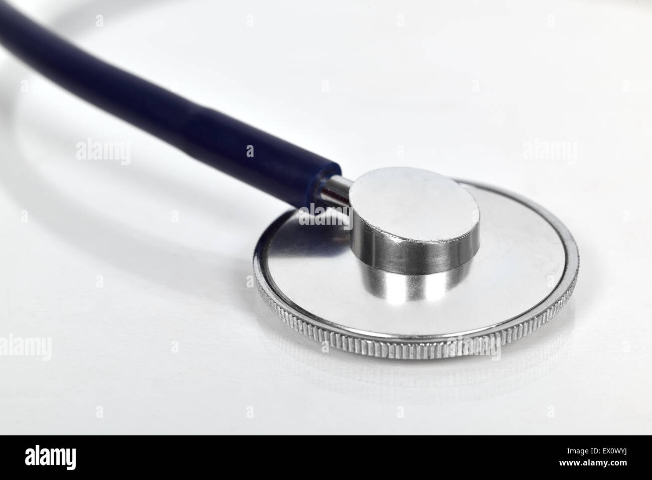 Stethoscope isolated on a white background Stock Photo - Alamy