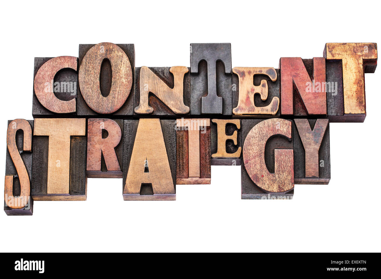 Picture Idea: Content Strategy Typography Word Abstract
