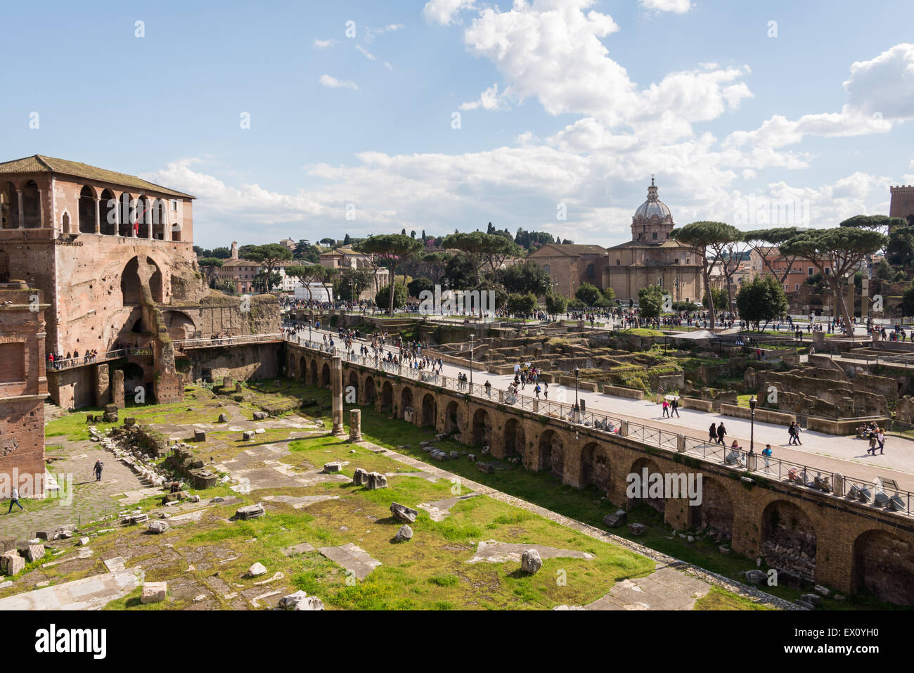 Trajan's Forum Stock Photo 84844172 Alamy