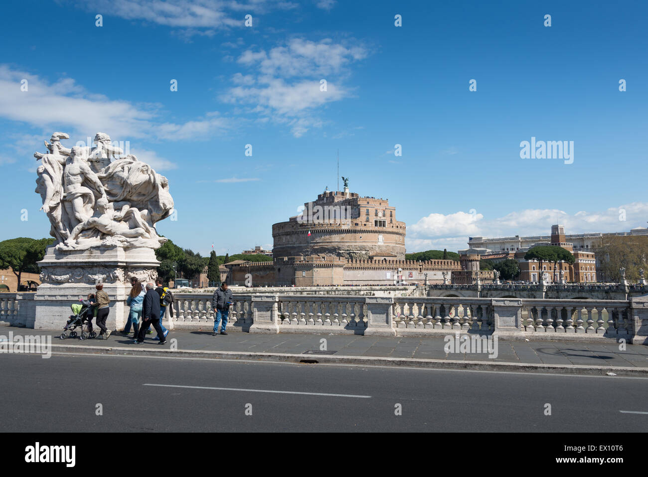 Castle of the Holy Angel Stock Photo