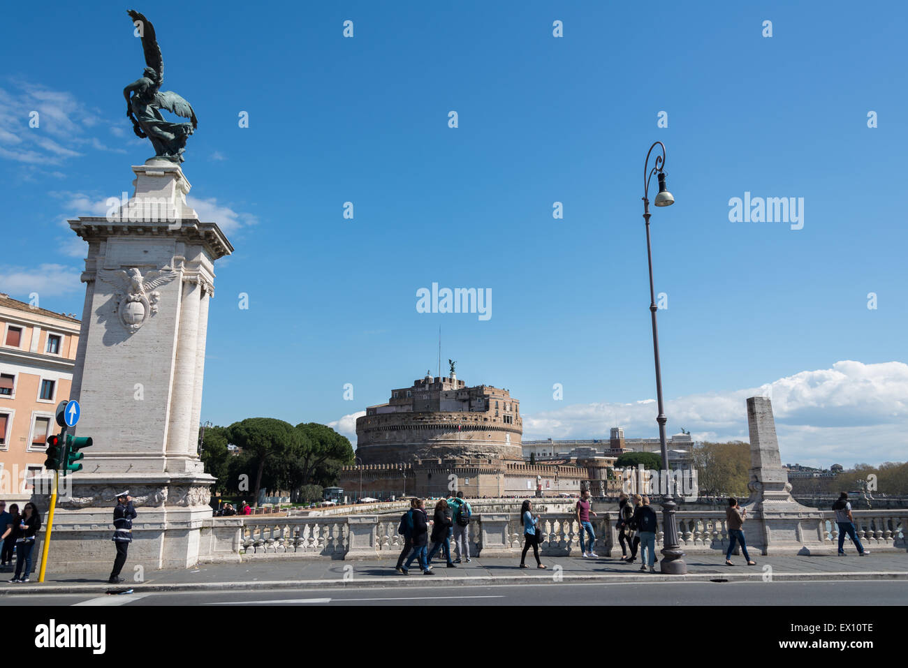 Castle of the Holy Angel Stock Photo