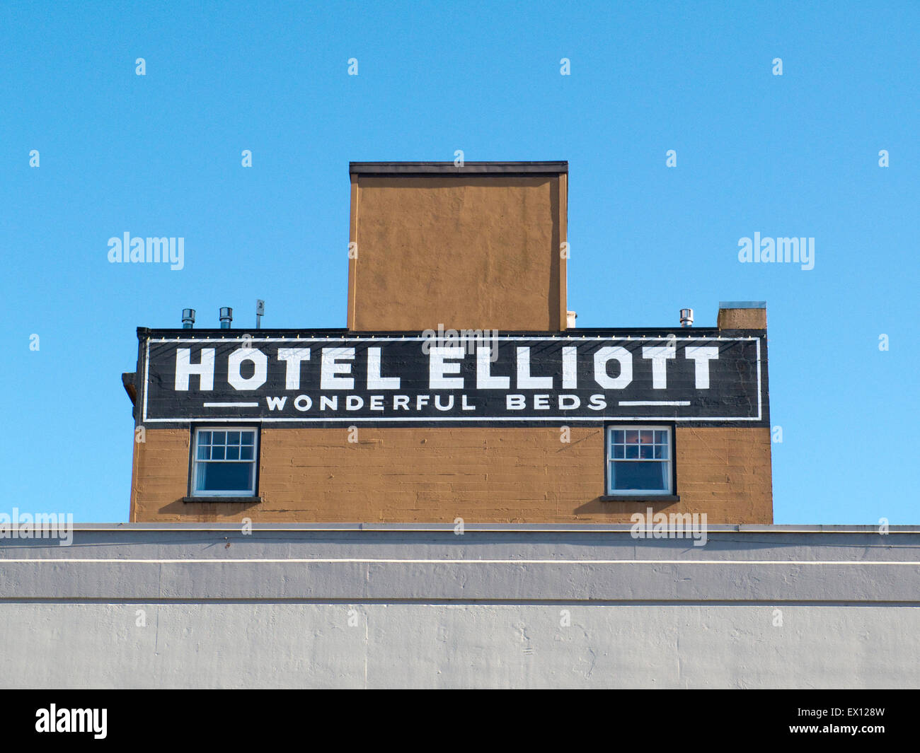 Hotel Elliott in the Liberty District of Astoria, Oregon, United States
