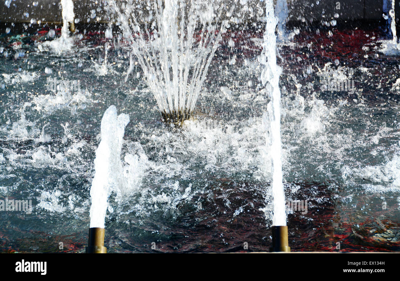 Close up of a water fountain Stock Photo