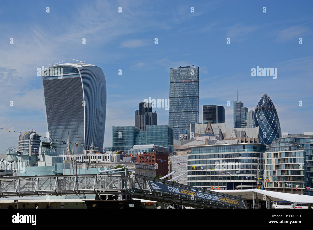 City Skyline, London. England Stock Photo - Alamy