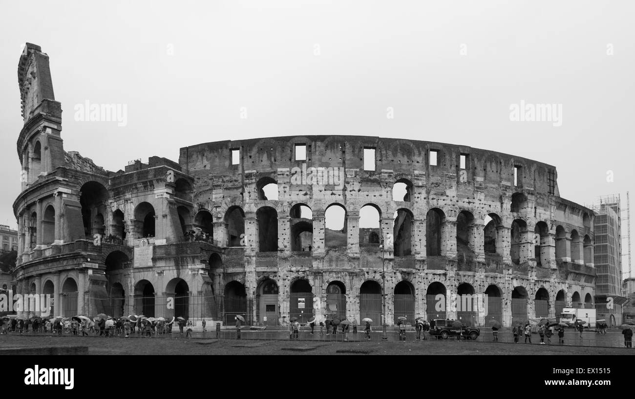 Colosseum in rome stock image