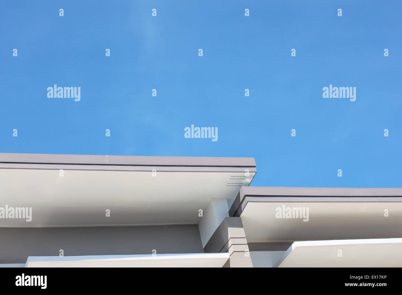 roof and blue sky Stock Photo - Alamy