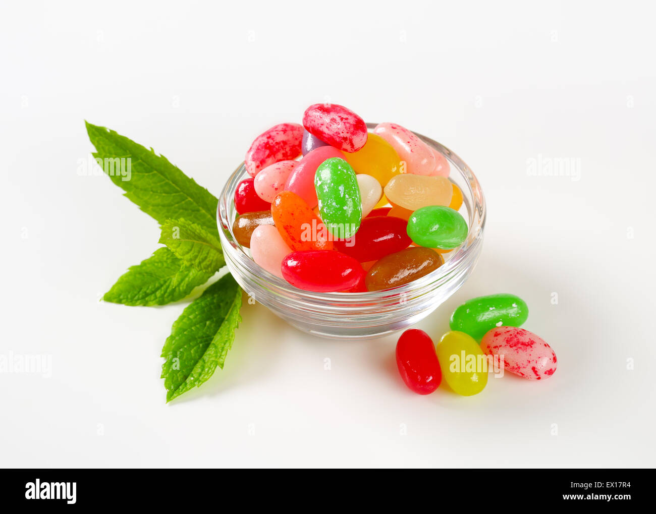 Assorted fruit flavored jelly beans Stock Photo Alamy