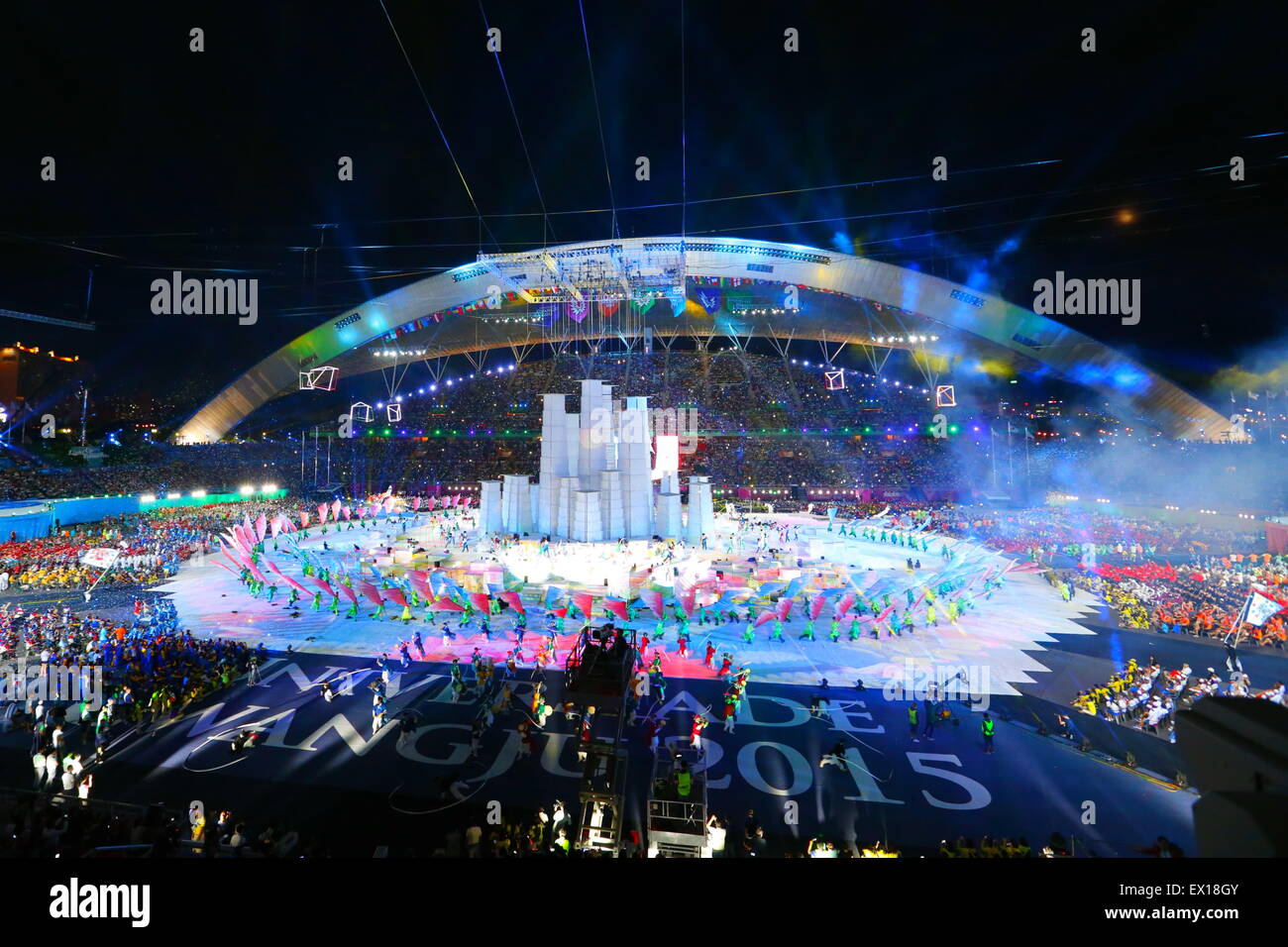 Gwangju, South Korea. 3rd July, 2015. Opening Ceremony Opening Ceremony ...