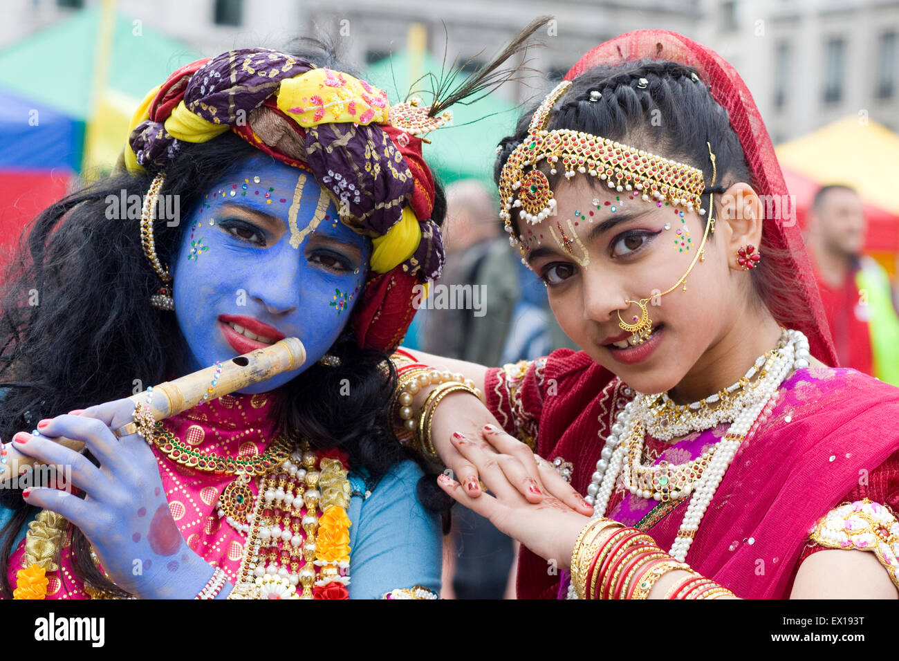 fancy dress radha costume
