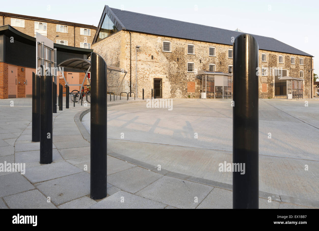 Thetford Bus Interchange between Minstergate and St Nicholas Street