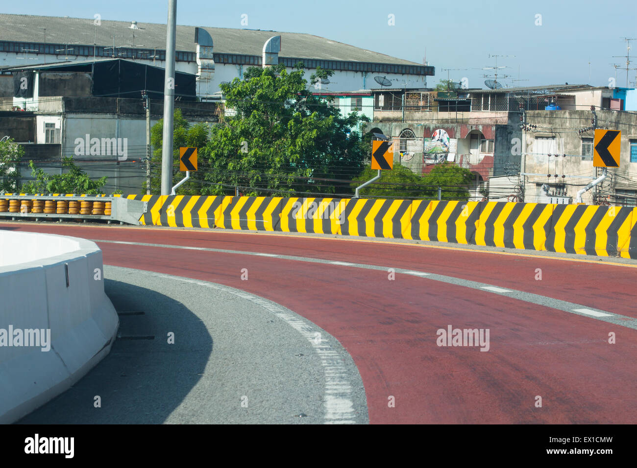 curve road Stock Photo