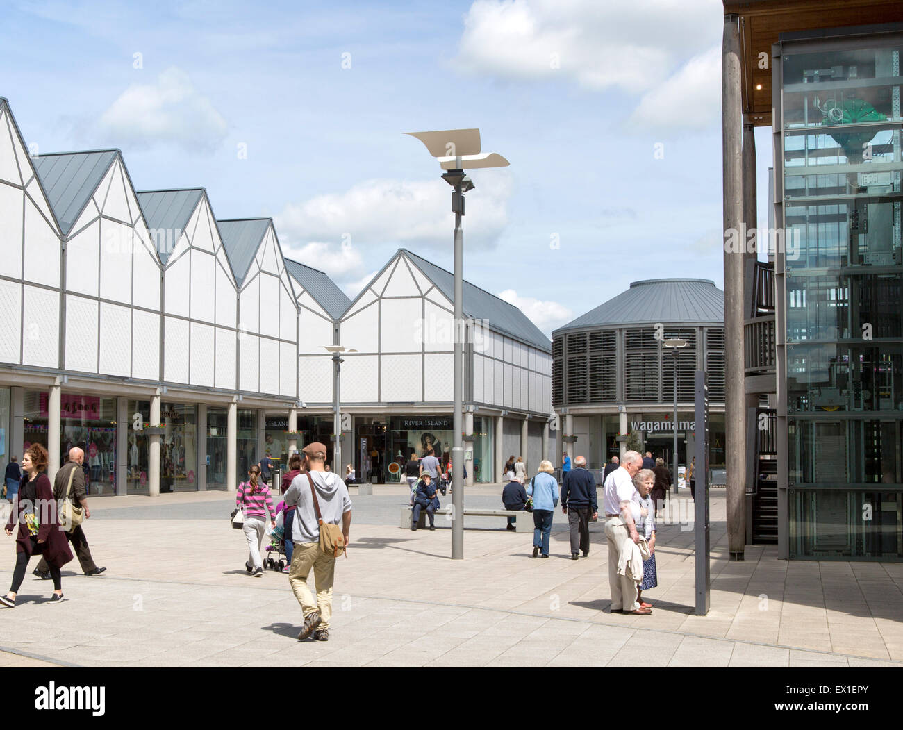 The Arc shopping centre, Bury St Edmunds, Suffolk, England, UK Stock