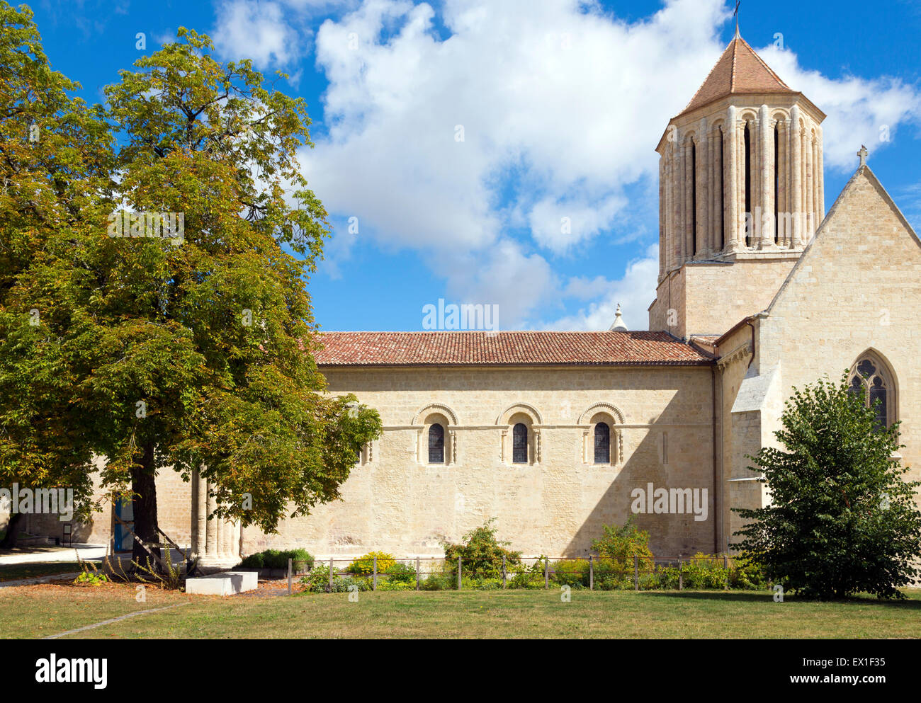 Notre Dame church, Surgeres, Charente Maritime, France Stock Photo