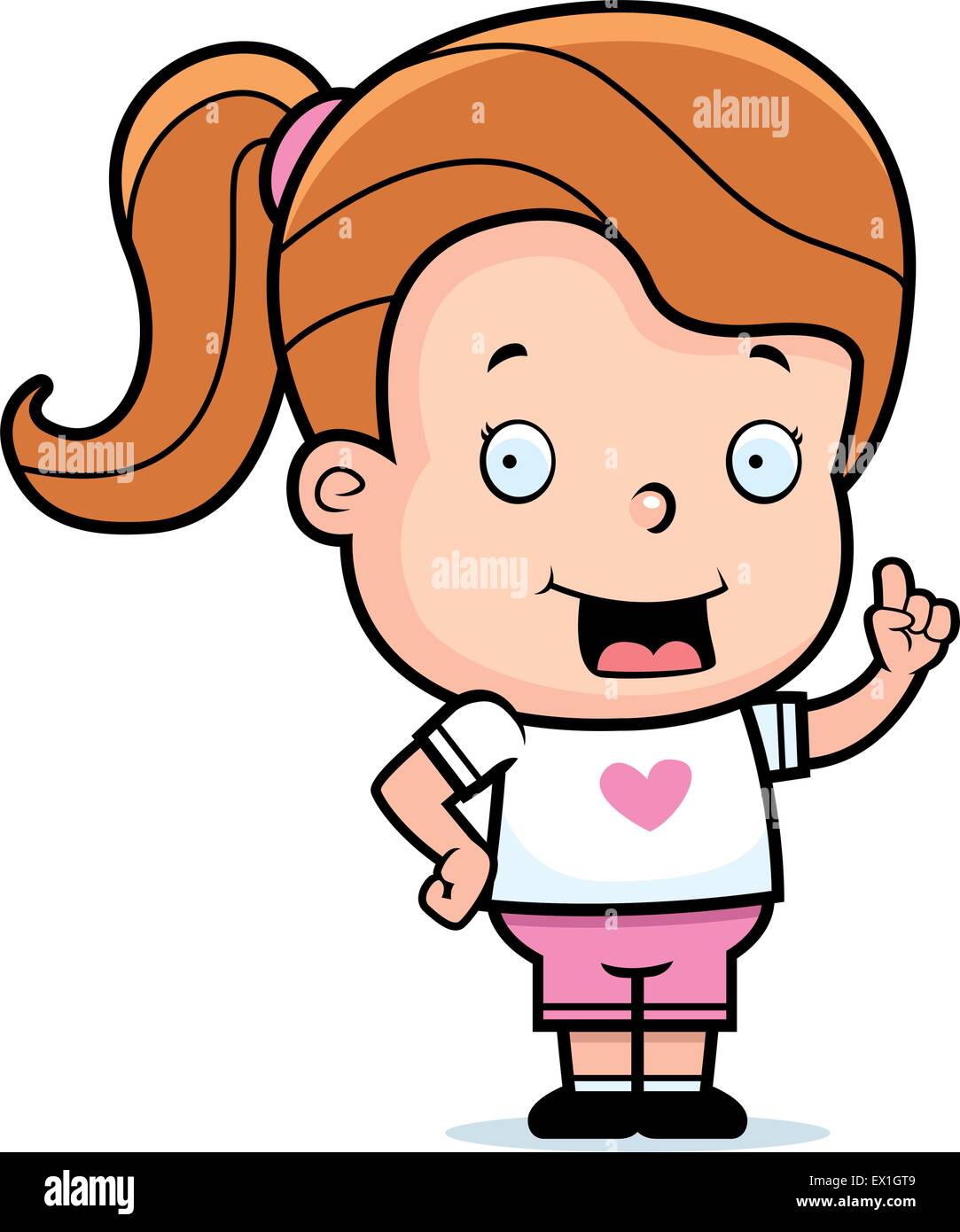 Girl vector hi-res stock photography and images - Alamy