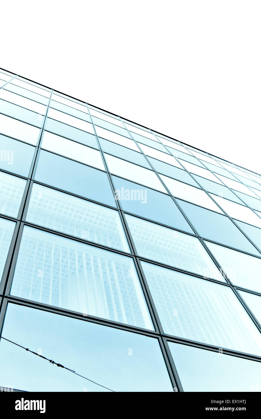 modern building windows pattern abstract Stock Photo