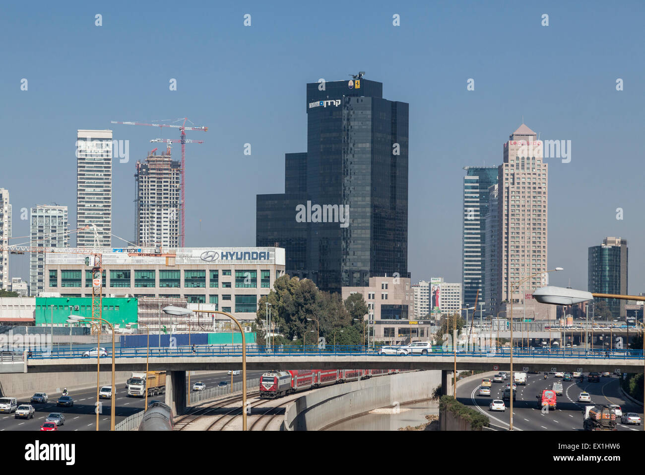 View of Tel Aviv by Azrieli Center Stock Photo - Alamy