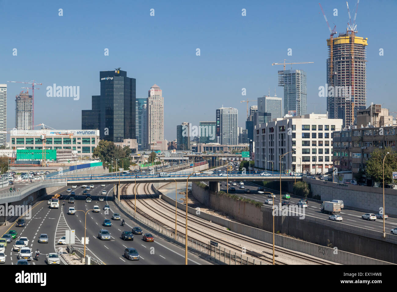 View of Tel Aviv by Azrieli Center Stock Photo - Alamy