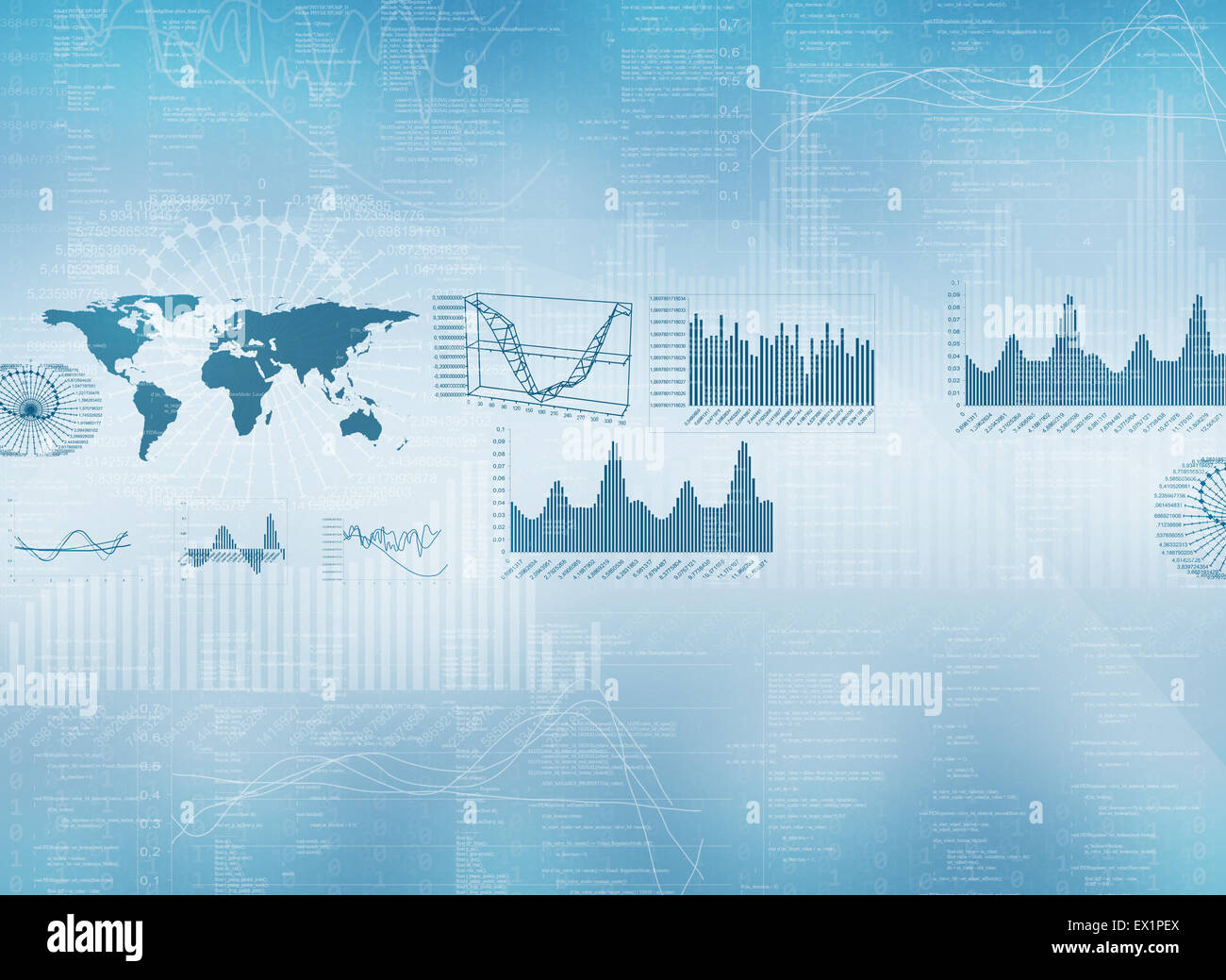 Abstract blue background Stock Photo - Alamy