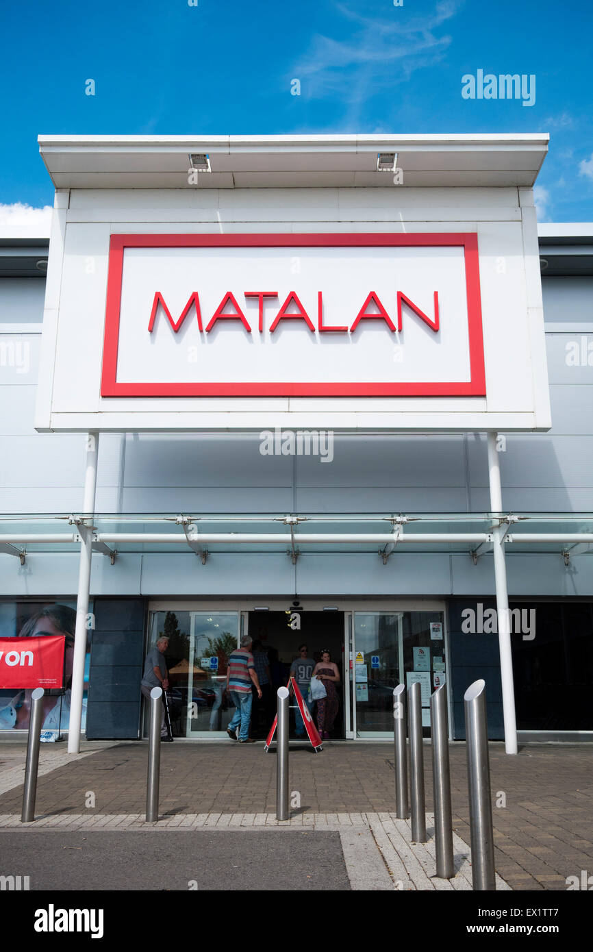Matalan store, UK Stock Photo