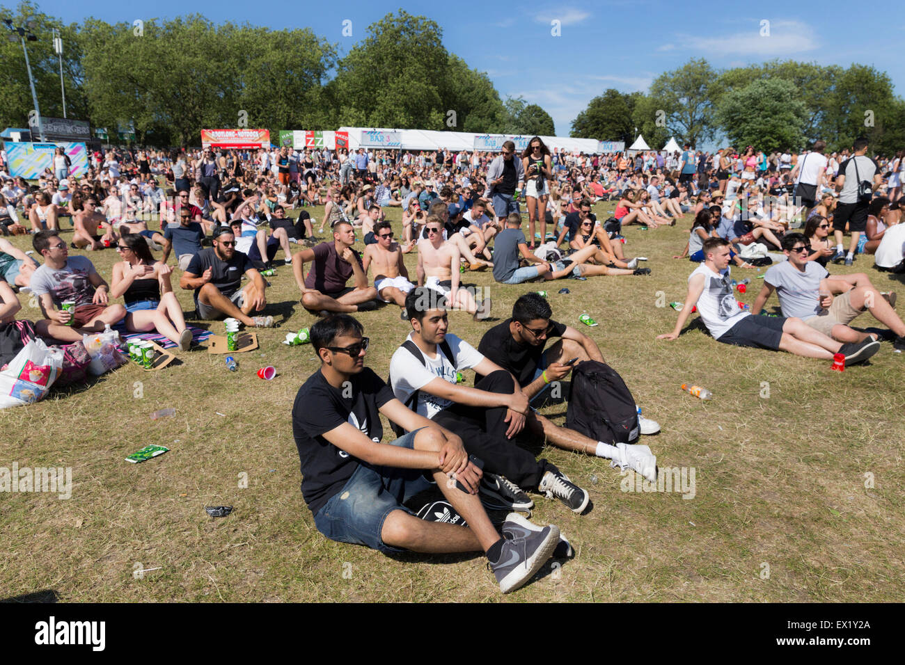 London, UK, 4th July 2015. New Look Wireless Festival, Finsbury Park  Credit: Robert Stainforth/Alamy Live News Stock Photo - Alamy