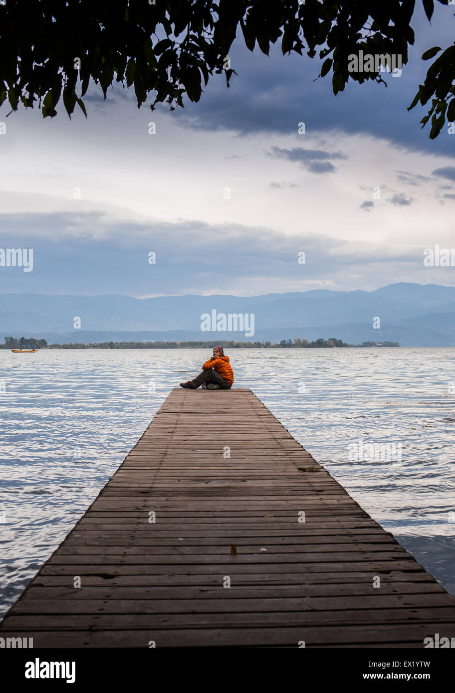 Adult contemplate hi-res stock photography and images - Alamy