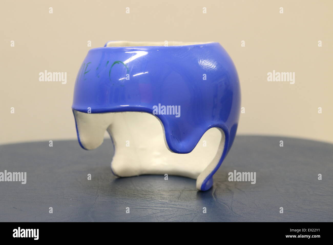 Helmet for Plagiocephaly (Flat head syndrome Stock Photo Alamy