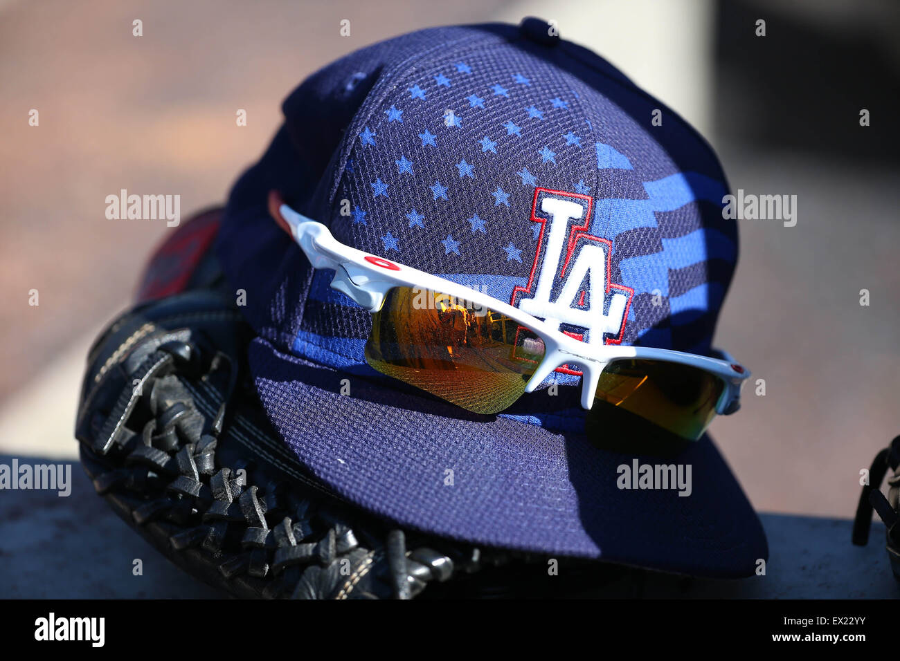 Celebrities at the L.A.Dodgers vs San Francisco Giants game at Dodger  Stadium Featuring: John C. McGinley Where: Los Angeles, California, United  States When: 26 Jun 2013 Stock Photo - Alamy