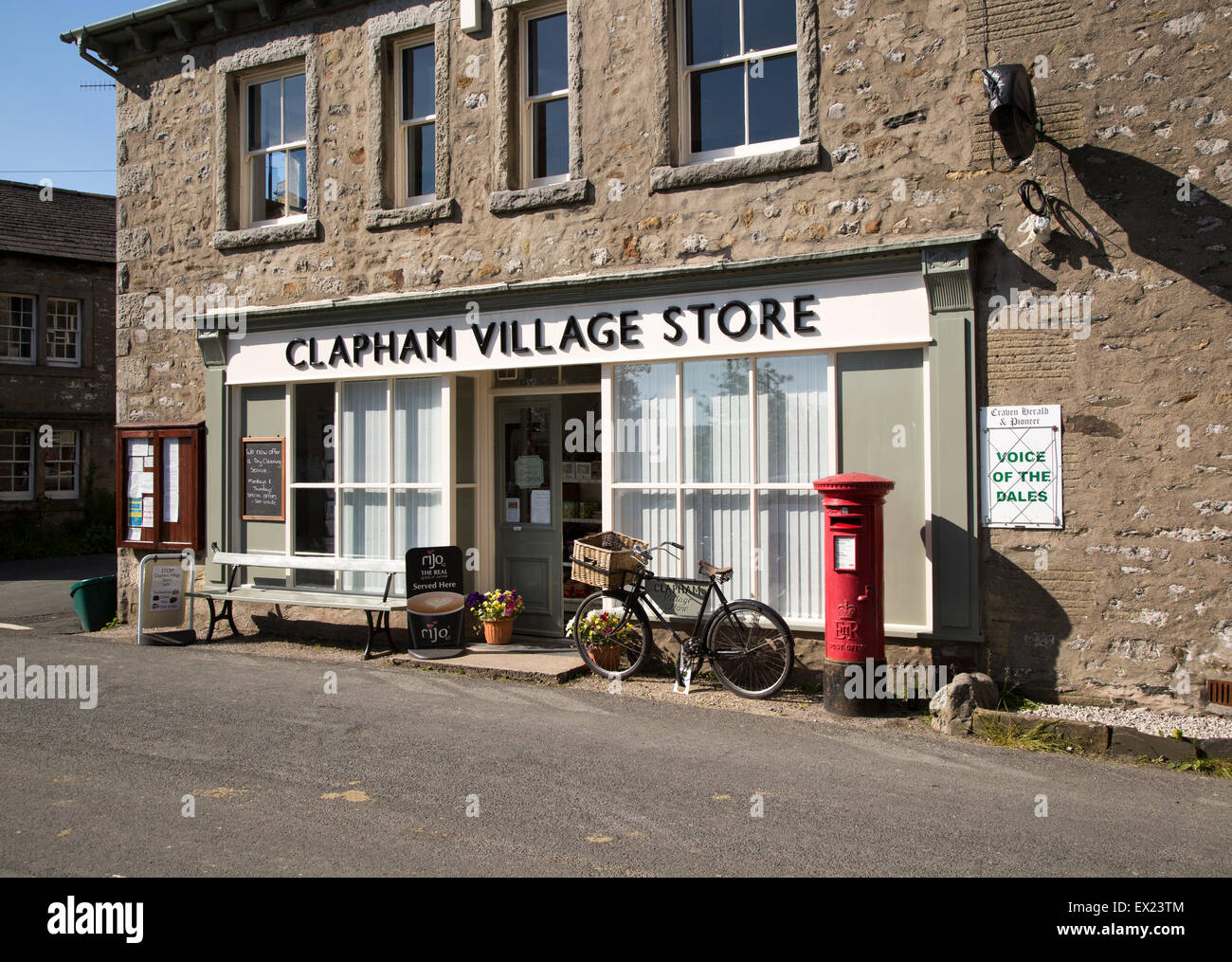 Clapham village stores shop, Clapham village, Yorkshire Dales national