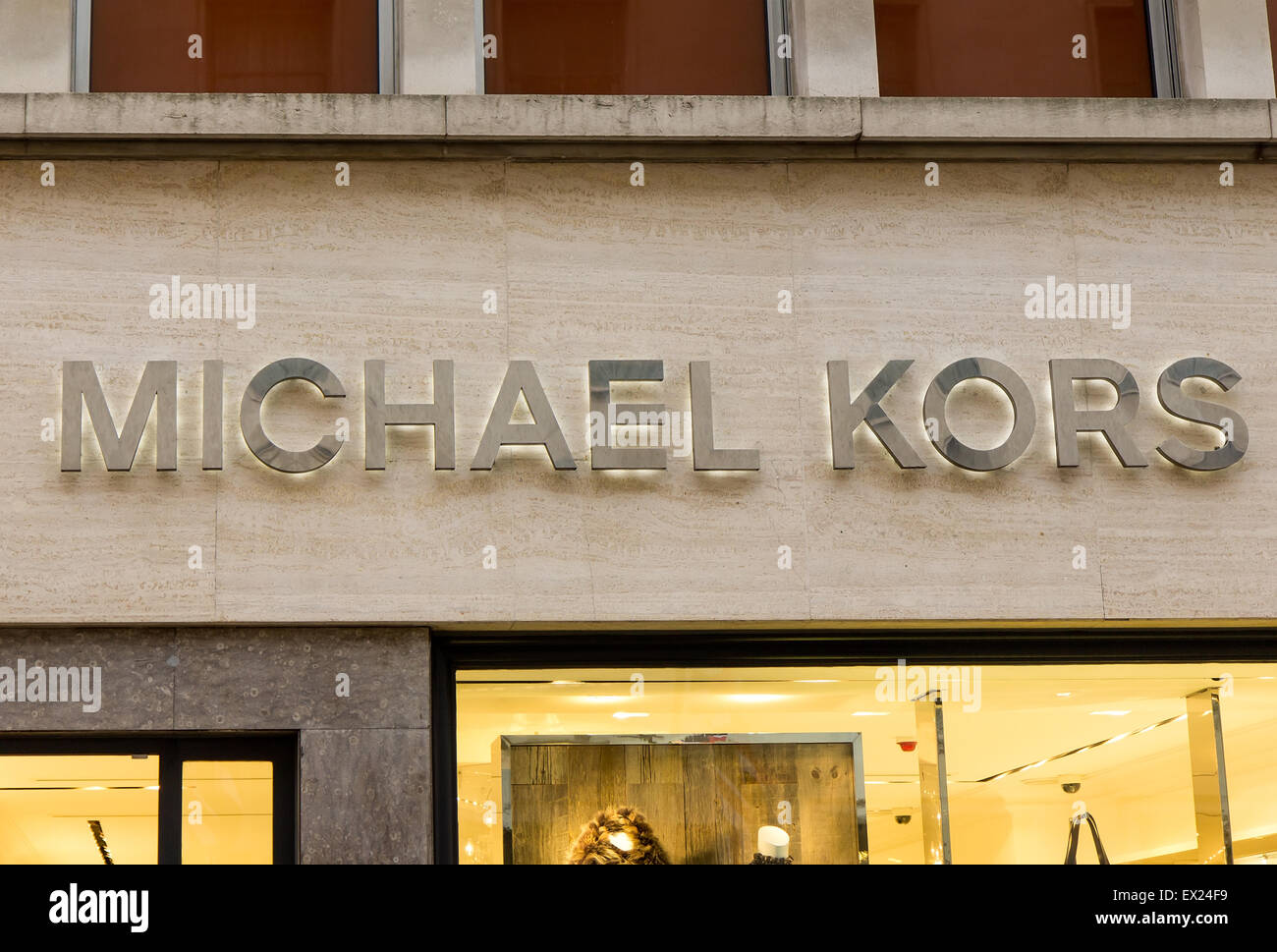 Michael Kors luxury store in London, UK 