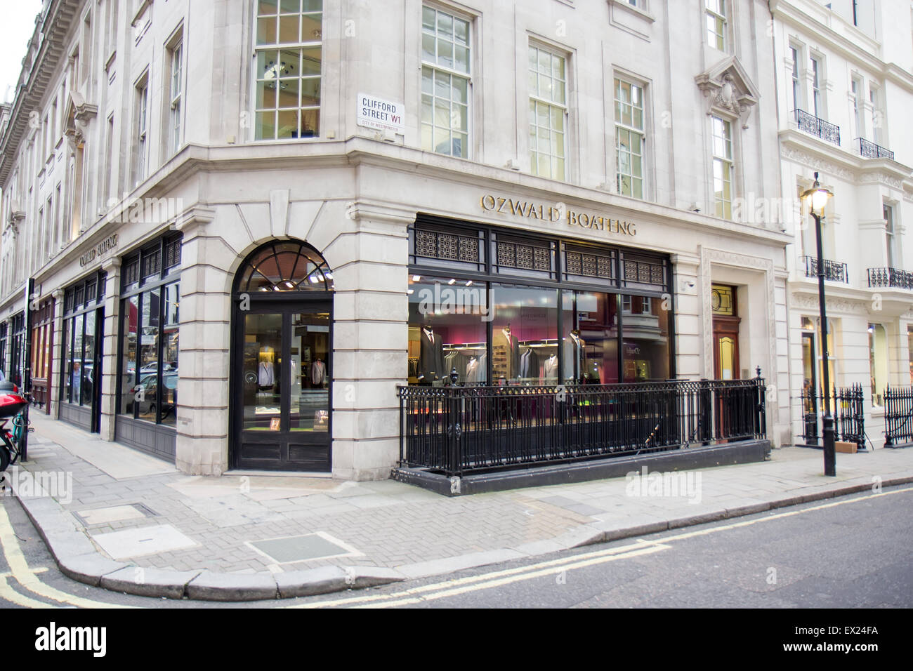 Ozwald Boateng OBE store in London, UK Stock Photo