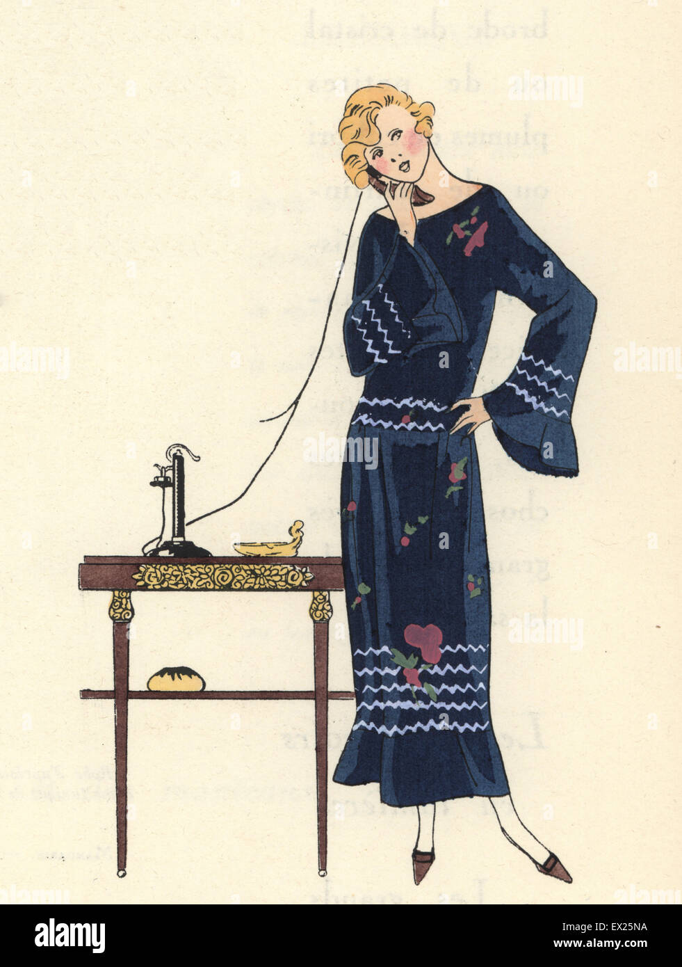 Blue Serge Dress