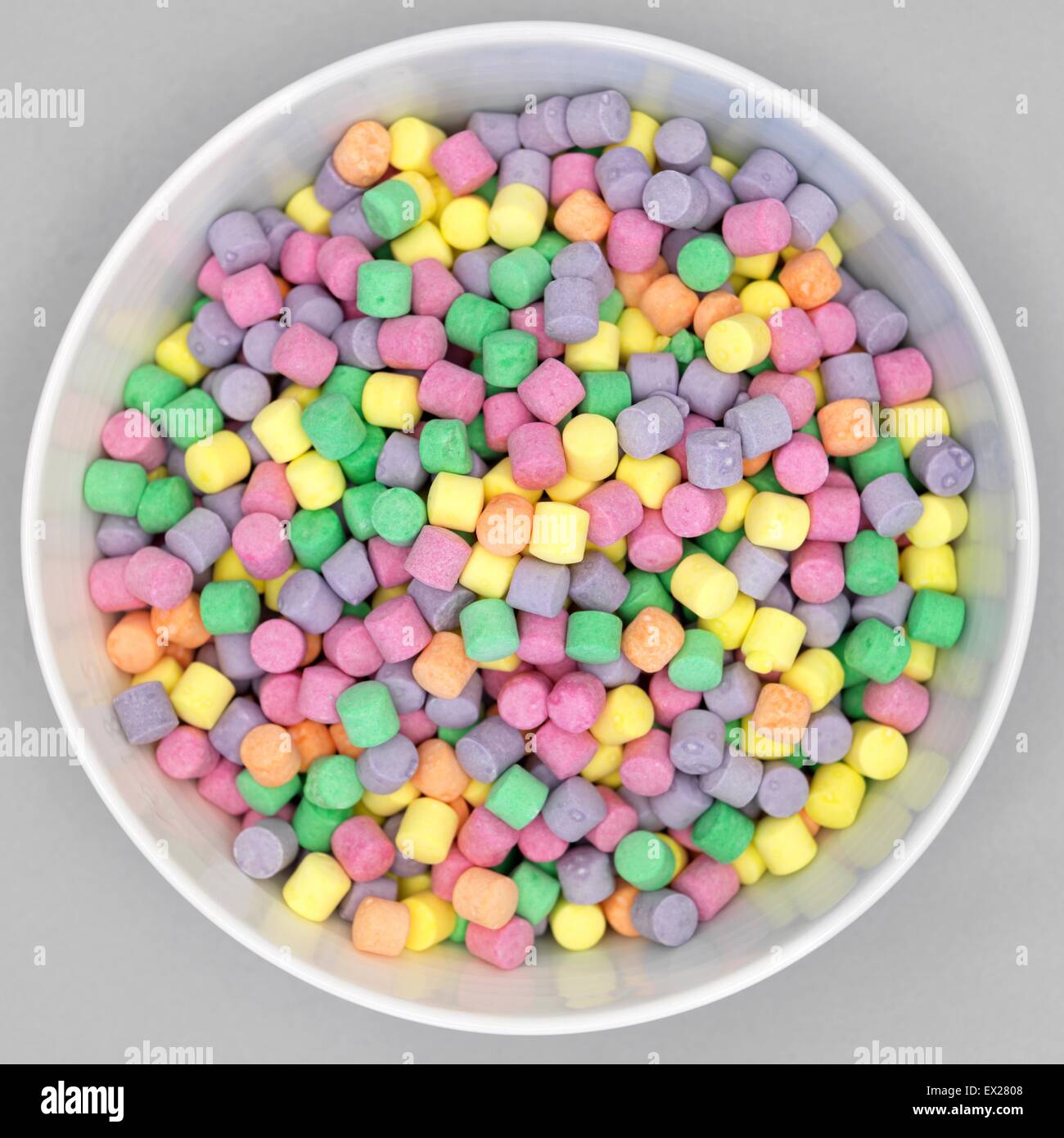 A close up shot of candy mints Stock Photo Alamy