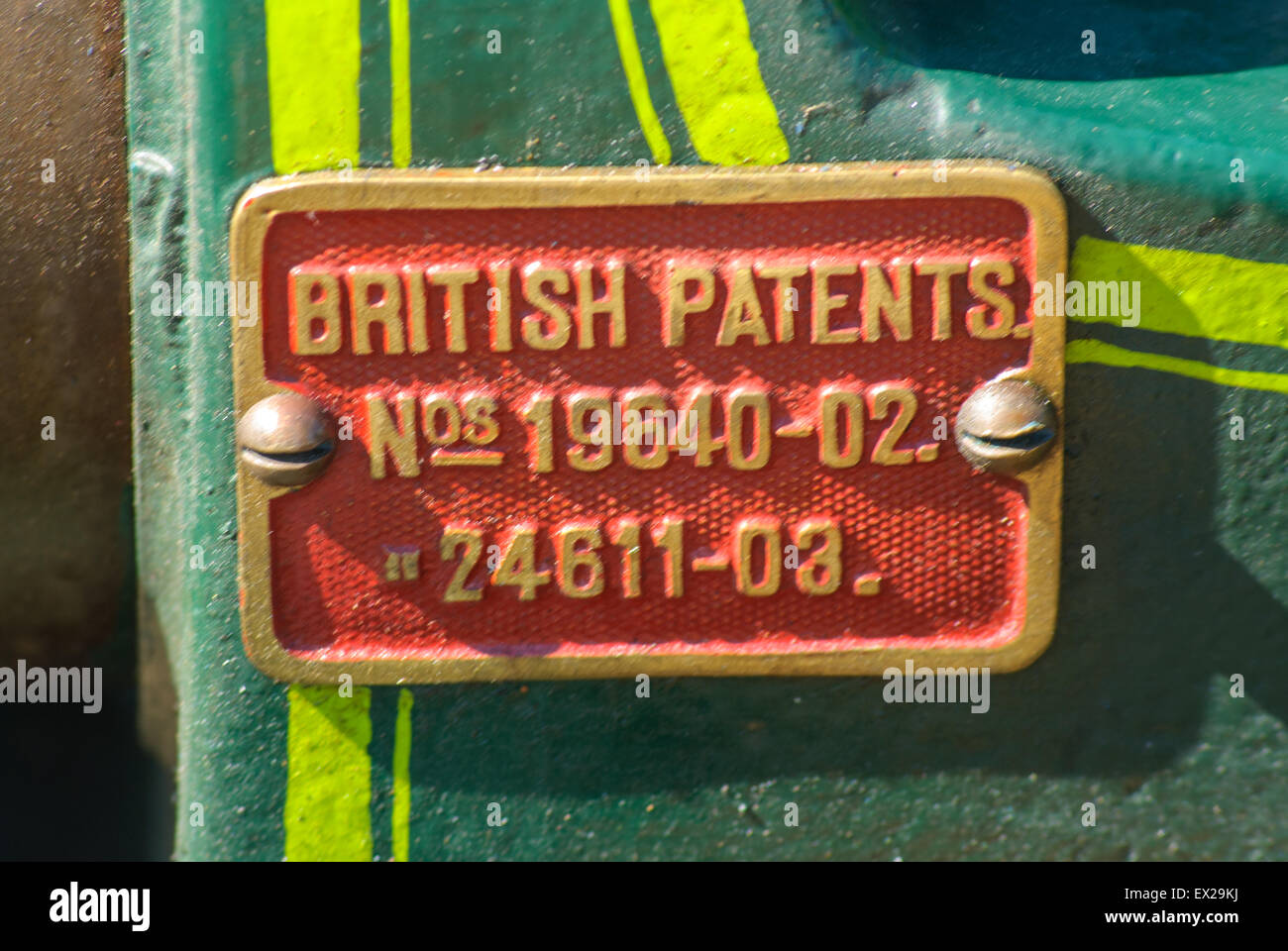 Farm equipment at the Royal show in Adelaide South Australia Stock