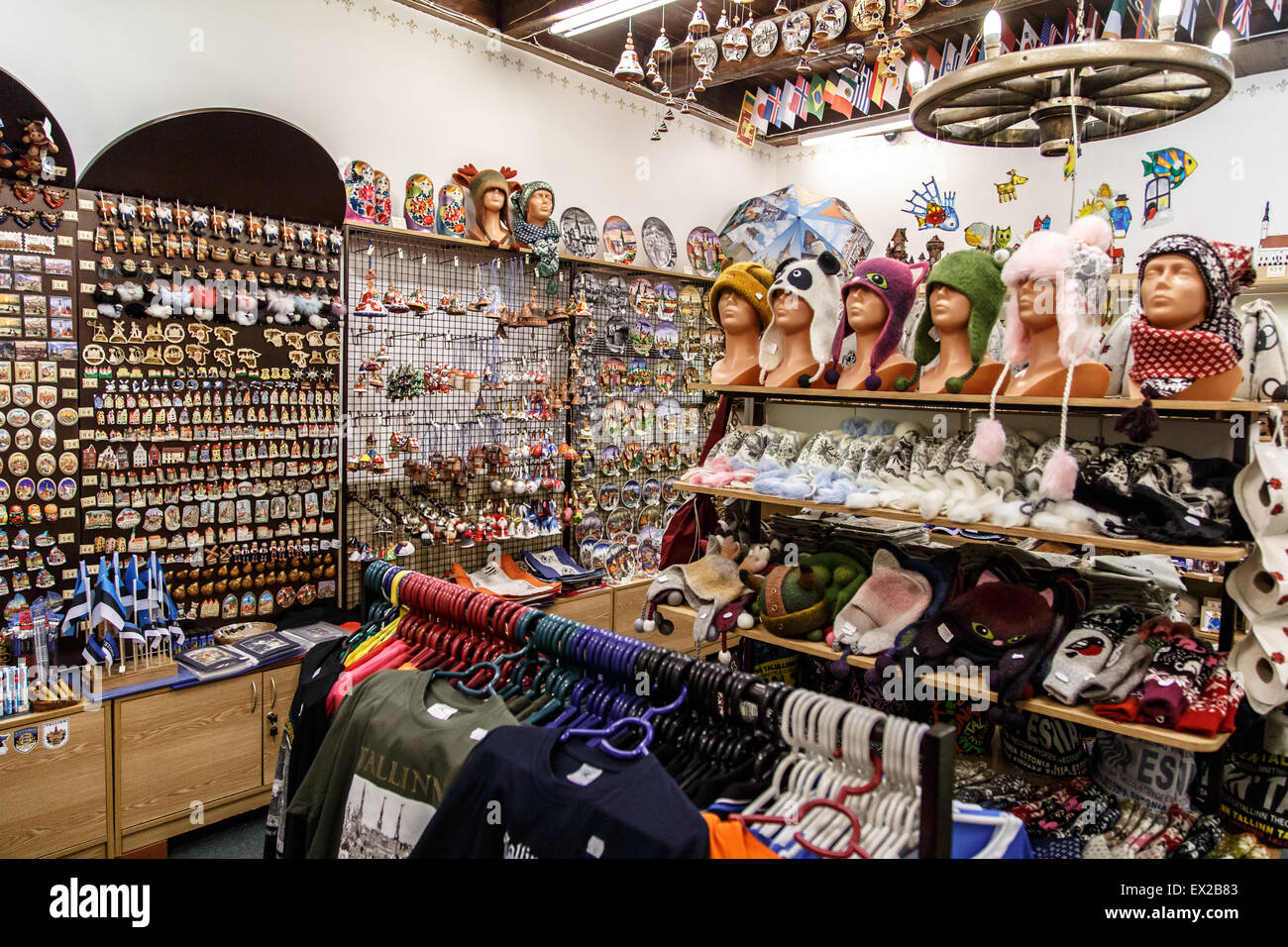 Souvenir shop in tallinn estonia hires stock photography and images