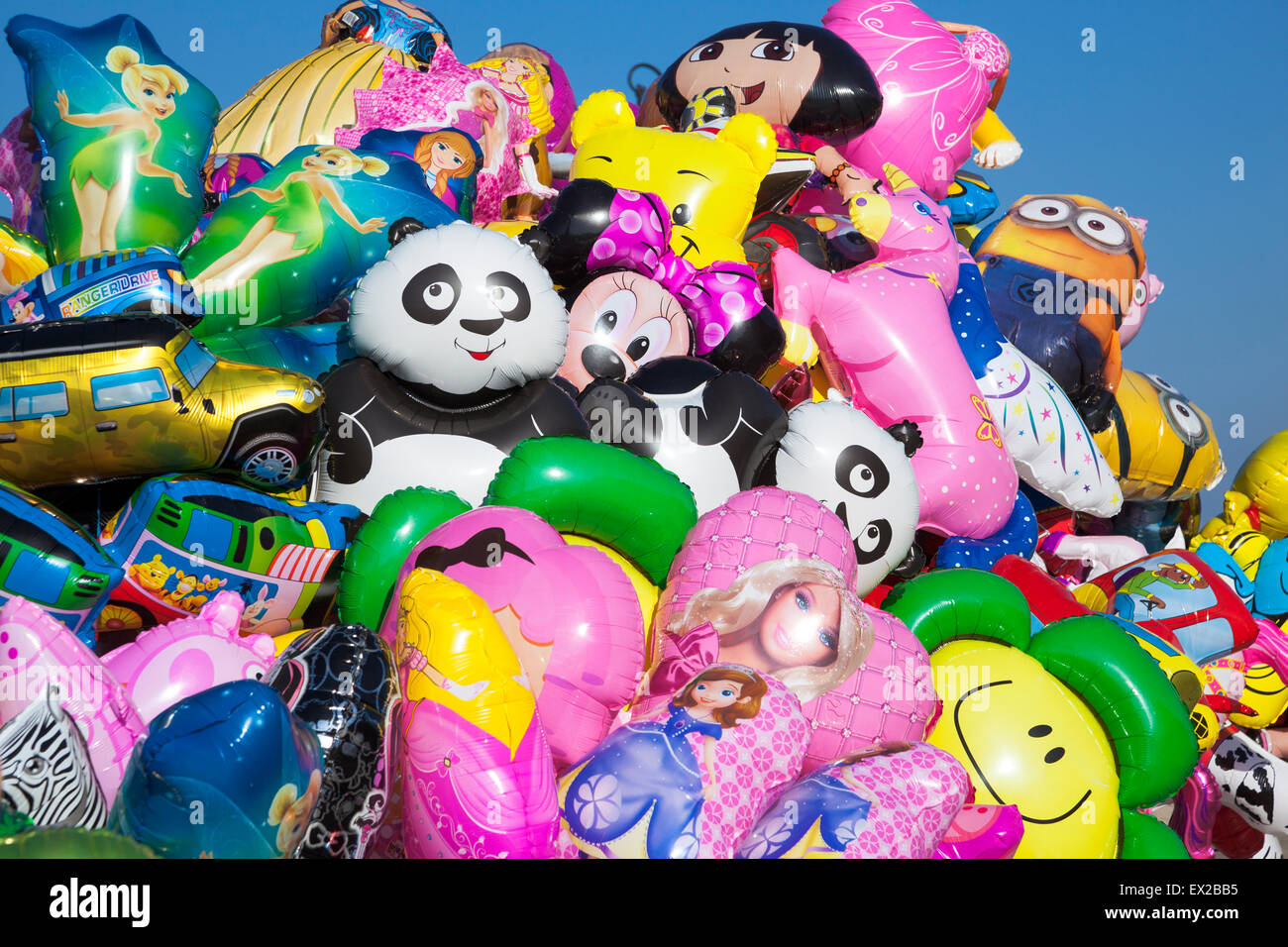 Helium cartoon characters balloons hi-res stock photography and images -  Alamy