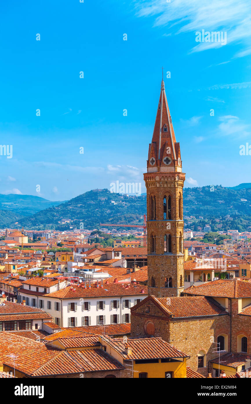 Tower in Florence, Italy Stock Photo