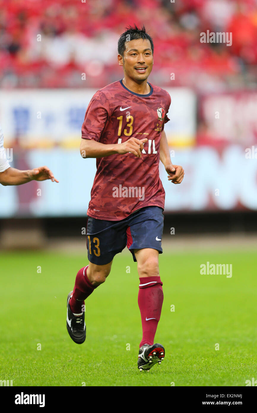 Ibaraki, Japan. 5th July, 2015. Atsushi Yanagisawa Football/Soccer A