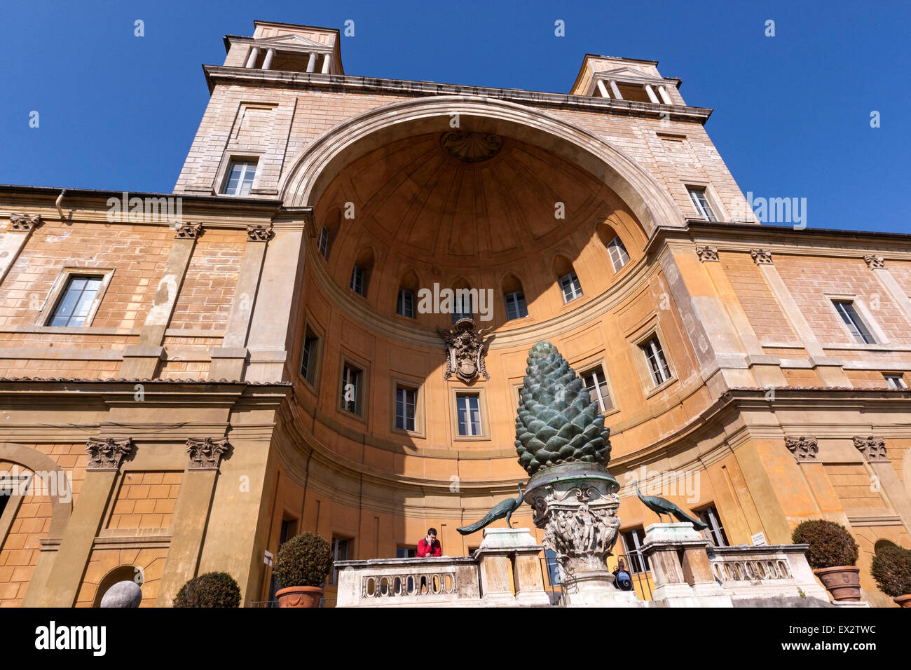 Vatican city cortile del belvedere hi-res stock photography and images -  Alamy
