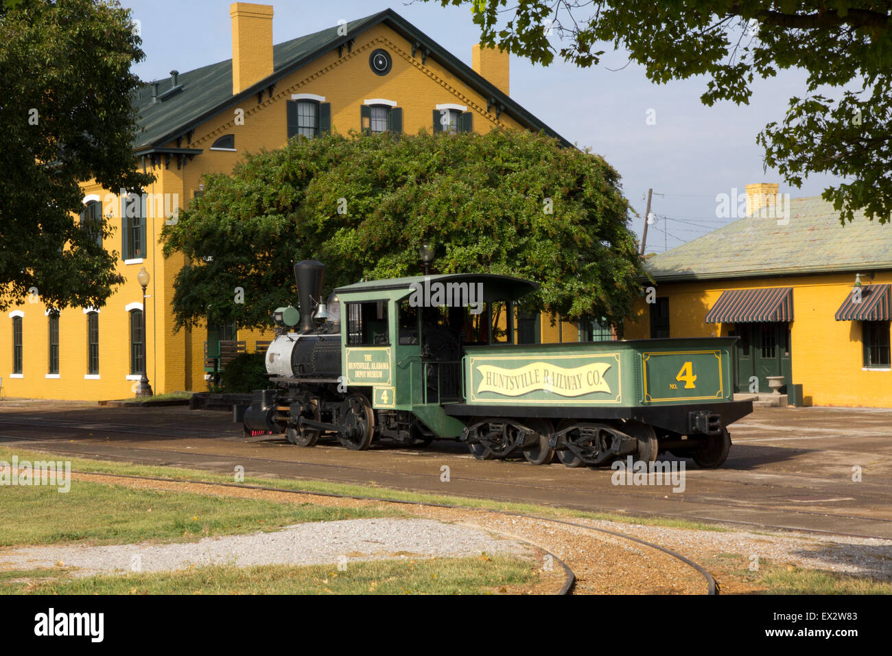 The Historic Huntsville Depot, Huntsville, AL Stock Photo Alamy