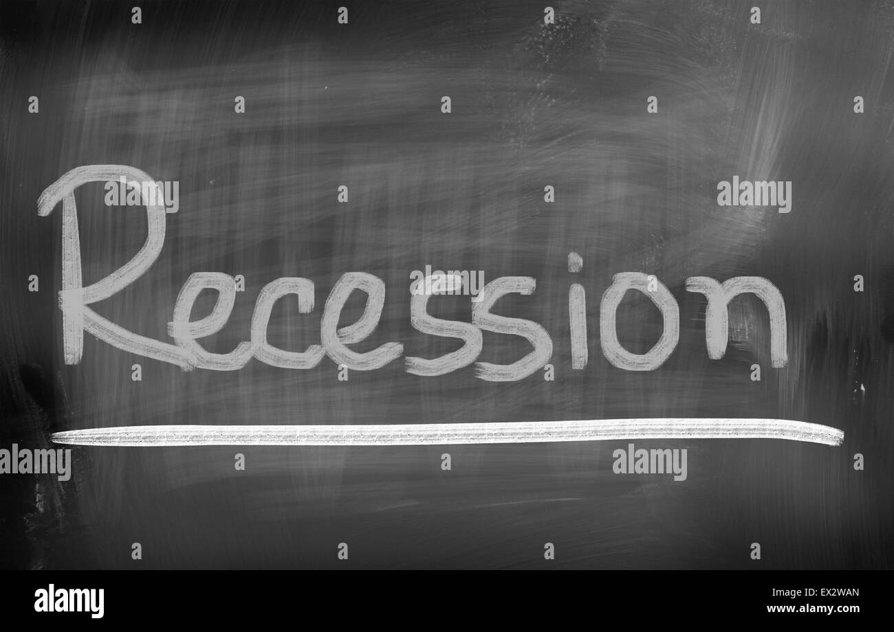 Recession Concept Stock Photo