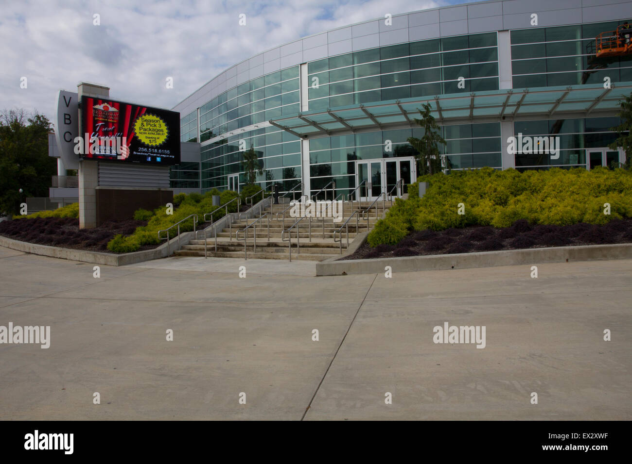 Concerts and sporting events in downtown huntsville hires stock