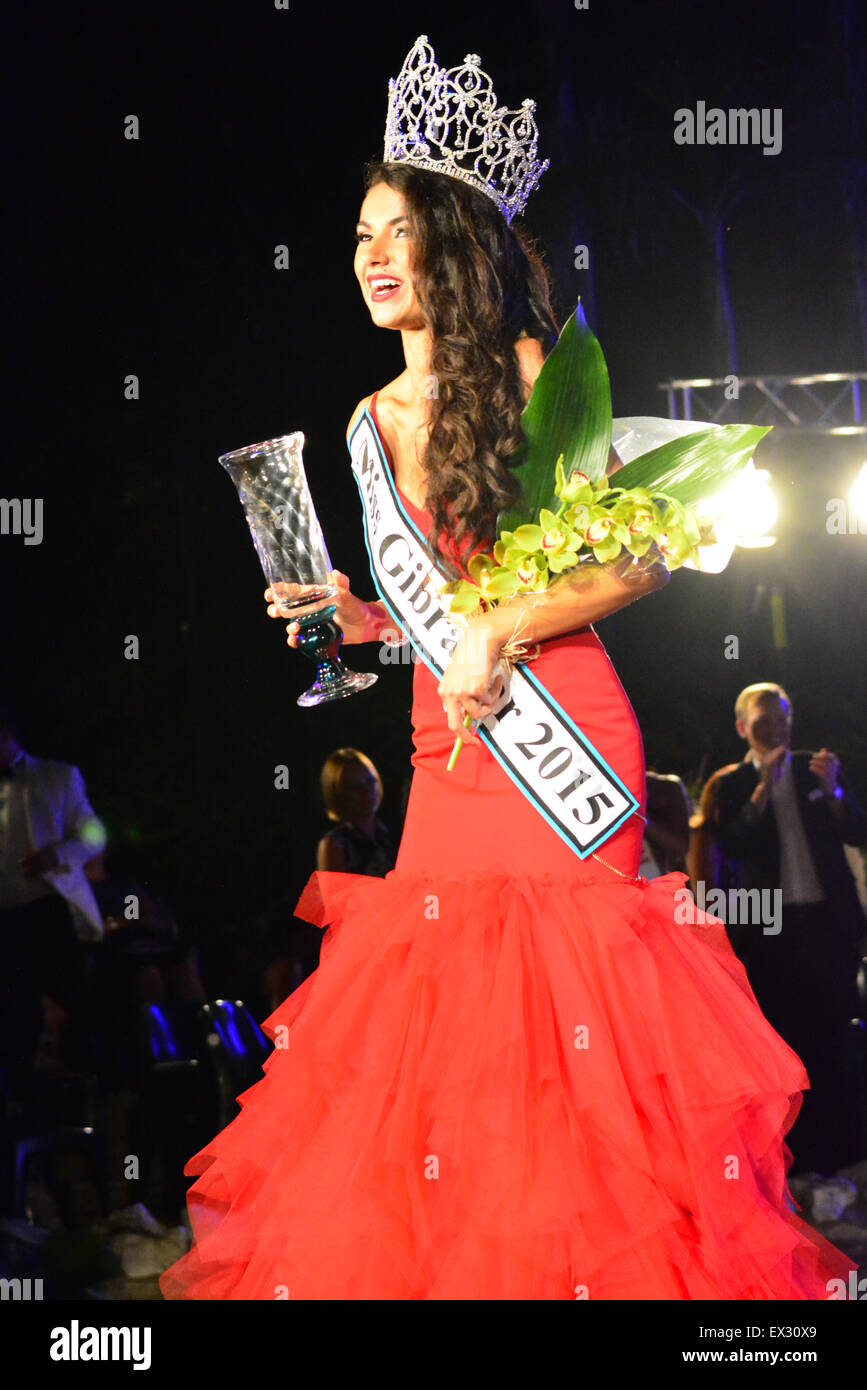 Gibraltar - 5th July 2015 - Gibraltarian Hannah Bado was crowned Miss ...