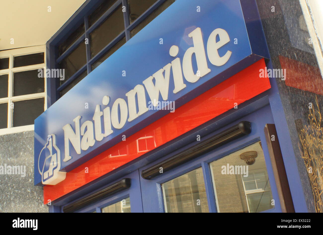 A Nationwide Bank branch in Matlock, Derbyshire, England UK Stock Photo