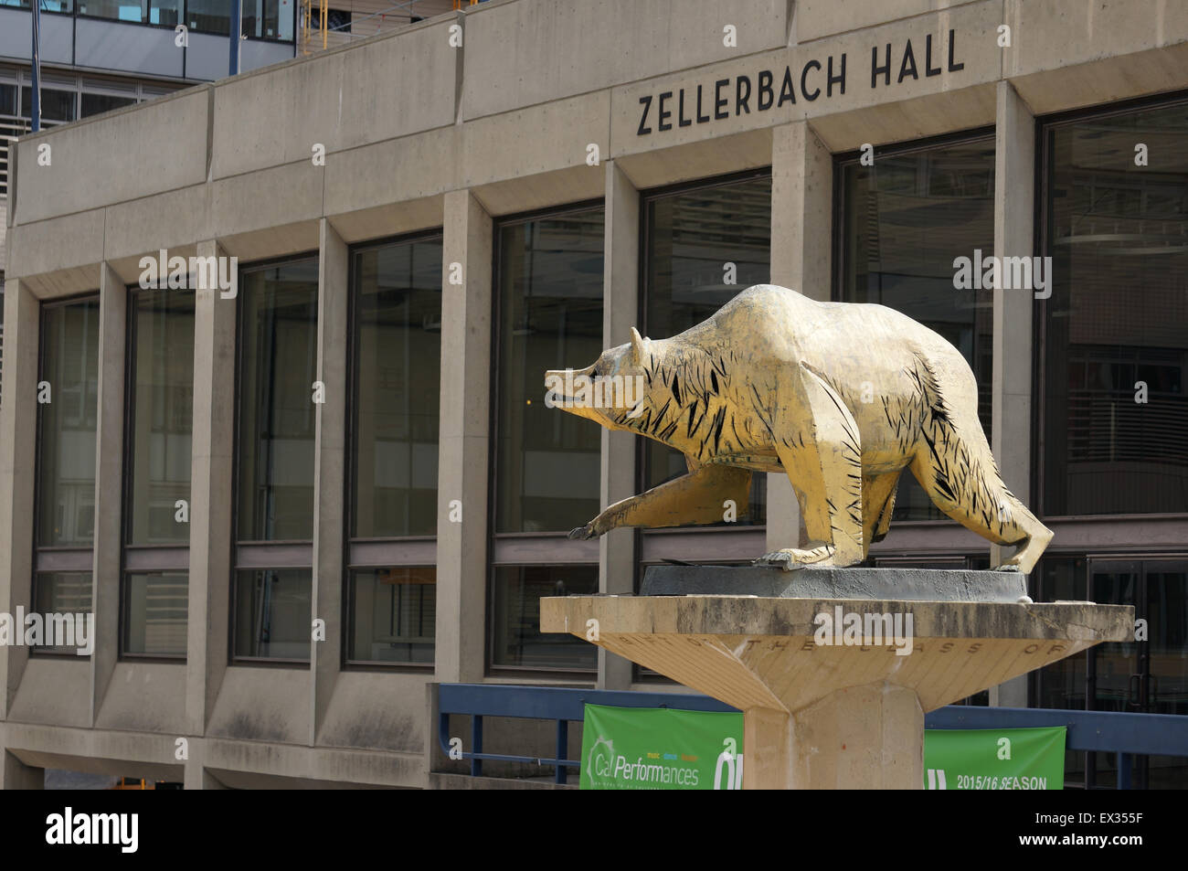 Zellerbach Hall, University of California Berkeley Stock Photo Alamy