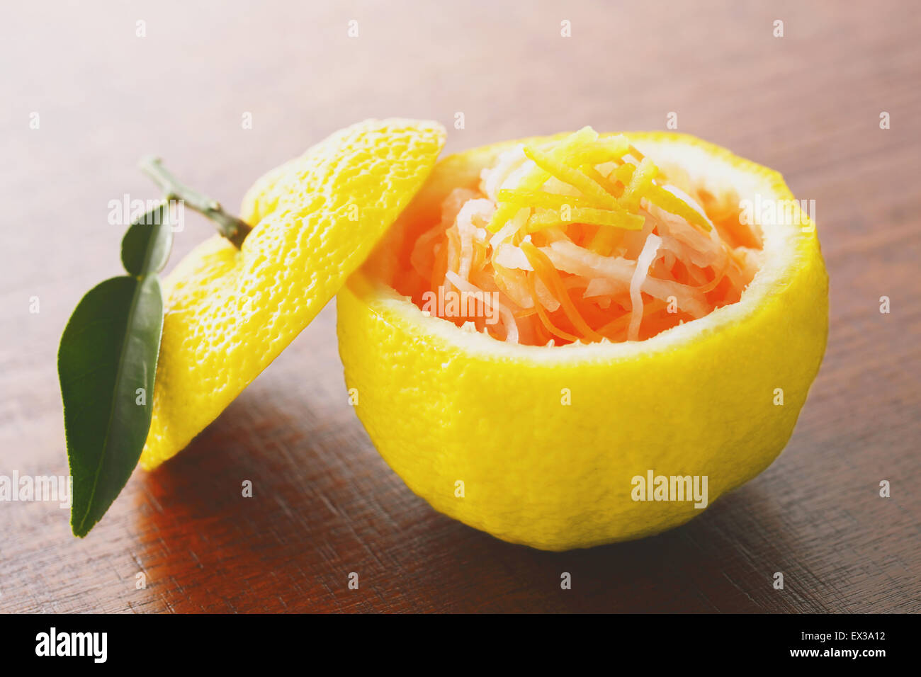 Japanese style radish dish Stock Photo Alamy