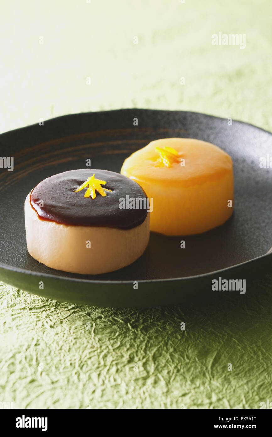 Japanese style radish dish Stock Photo Alamy