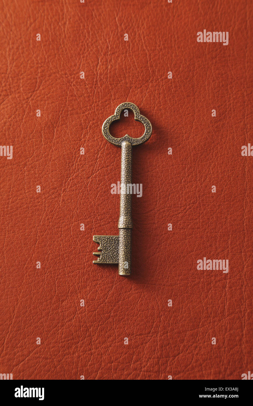 Vintage key Stock Photo