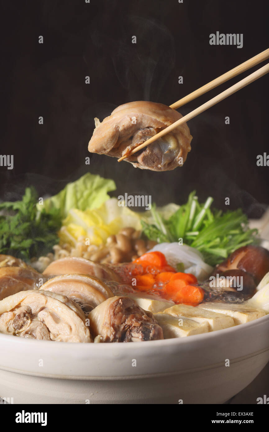 Japanese style casserole Stock Photo Alamy